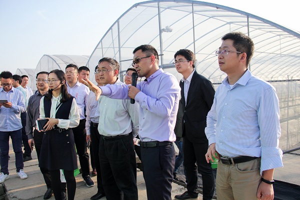 王主任一行關(guān)注托普云農(nóng)智能標準化產(chǎn)品:棚聯(lián)網(wǎng)